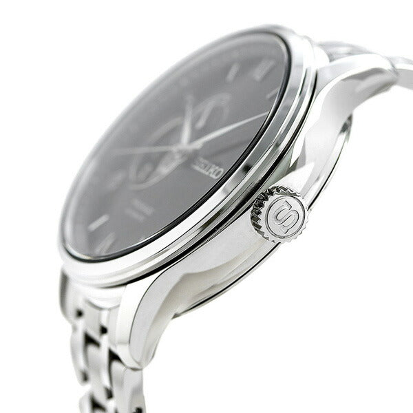 セイコー プレザージュ Japanese Garden 自動巻き 機械式 オープンハート SARY093 SEIKO メンズ 腕時計 ブランド ブラック SARY093