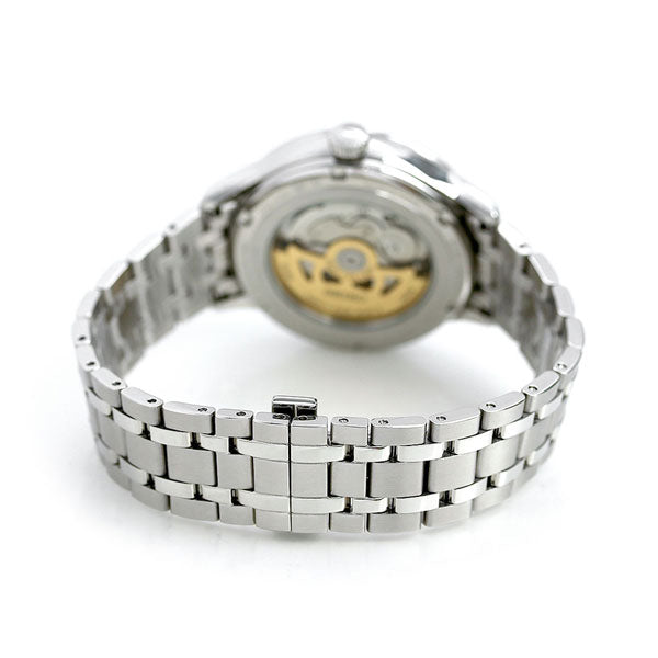 セイコー プレザージュ Japanese Garden 自動巻き 機械式 オープンハート SARY093 SEIKO メンズ 腕時計 ブランド ブラック SARY093