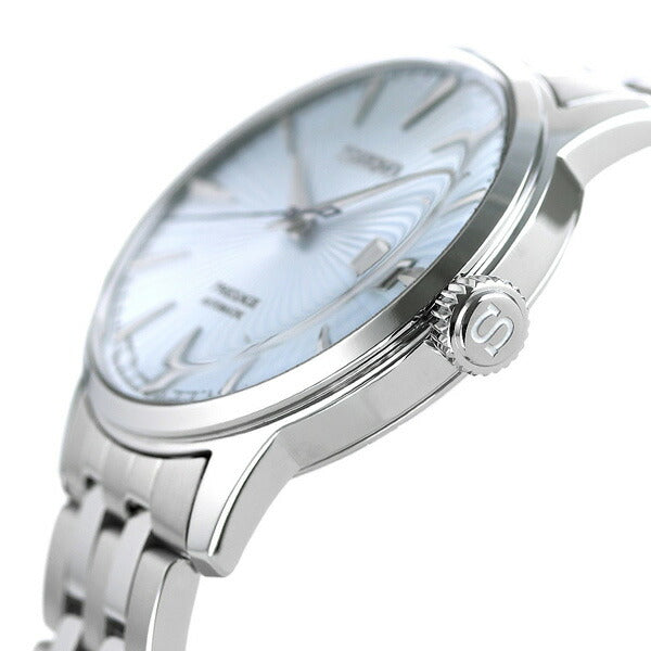 セイコー プレザージュ Cocktail Time カクテル スカイダイビング 自動巻き メンズ 腕時計 SARY161 SEIKO PRESAGE アイスブルー 記念品 プレゼント ギフト SARY161