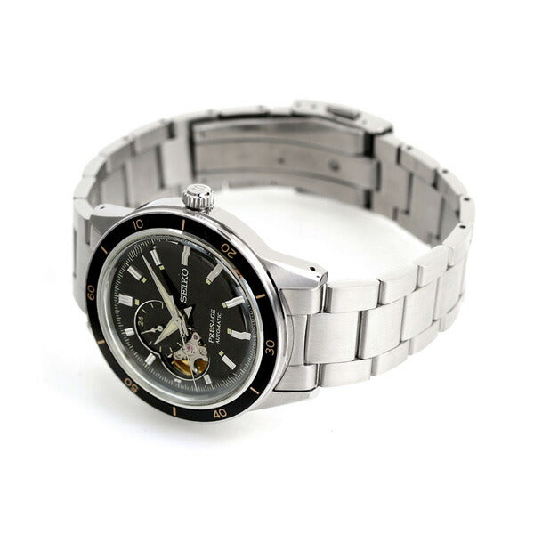 セイコー メカニカル プレザージュ Style60’s セミスケルトン 自動巻き 機械式 SARY191 SEIKO 腕時計 ブランド メンズ SARY191