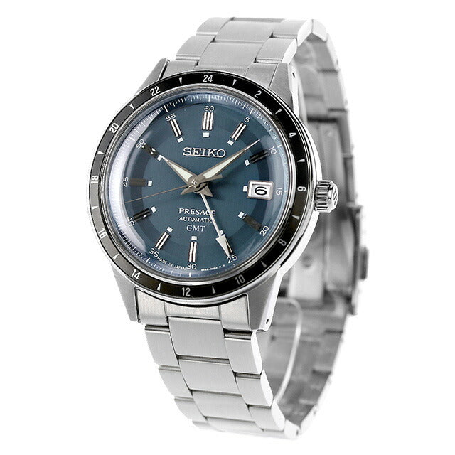 セイコー プレザージュ Style60’s ベーシックライン 自動巻き 機械式 腕時計 ブランド メンズ SEIKO SARY229 アナログ メタリックグレー 日本製 SARY229