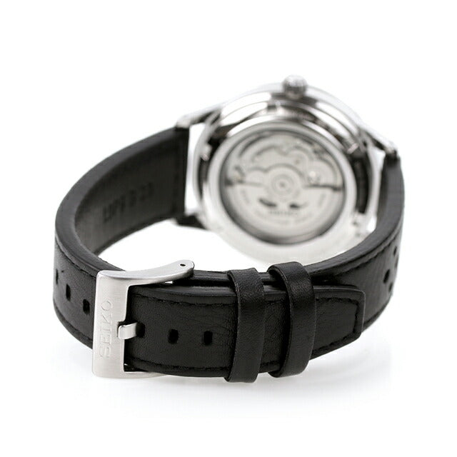 セイコー プレザージュ Style60’s ベーシックライン 自動巻き 機械式 腕時計 ブランド メンズ 革ベルト SEIKO SARY231 アナログ ホワイト ブラック 黒 日本製 SARY231