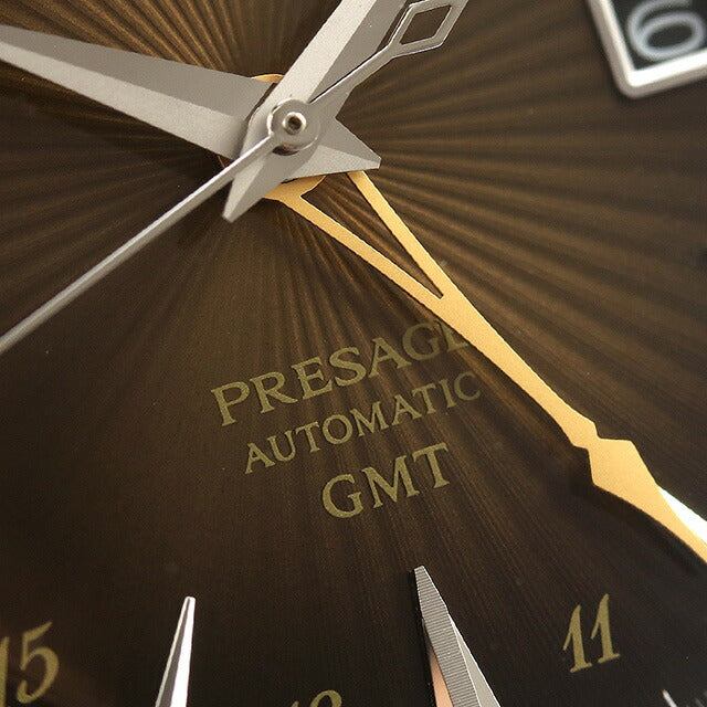 セイコー プレザージュ Cocktail Time GMT 自動巻き 腕時計 ブランド メンズ SEIKO PRESAGE SARY243 アナログ ブラウングラデーション SARY243