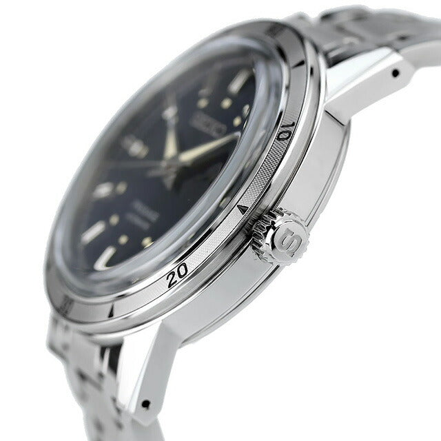 セイコー プレザージュ Style60’s 自動巻き 腕時計 ブランド メンズ SEIKO PRESAGE SARY247 アナログ ネイビー 日本製 SARY247