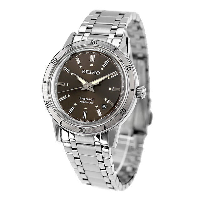 セイコー プレザージュ Style60’s 自動巻き 腕時計 ブランド メンズ SEIKO PRESAGE SARY249 アナログ ブラウン 日本製 SARY249