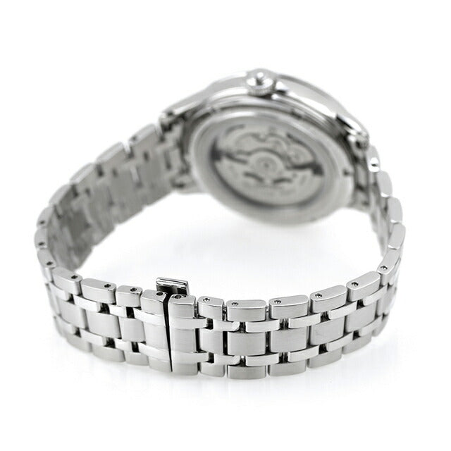 セイコー プレザージュ Japanese Garden ジャパニーズガーデン 自動巻き 腕時計 ブランド メンズ オープンハート SEIKO PRESAGE SARY251 ホワイト 白 日本製 SARY251