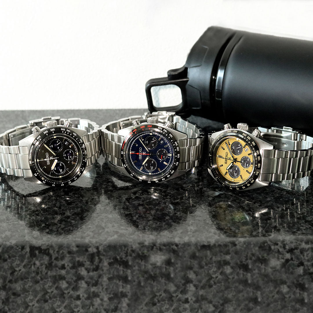 セイコー プロスペックス スピードタイマー ソーラー クロノグラフ 日本製 メンズ 腕時計 ブランド SBDL091 SEIKO ブラック SBDL091