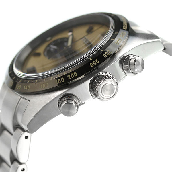 セイコー プロスペックス スピードタイマー ソーラー クロノグラフ 日本製 メンズ 腕時計 ブランド SBDL089 SEIKO ベージュ レッサーパンダ SBDL089