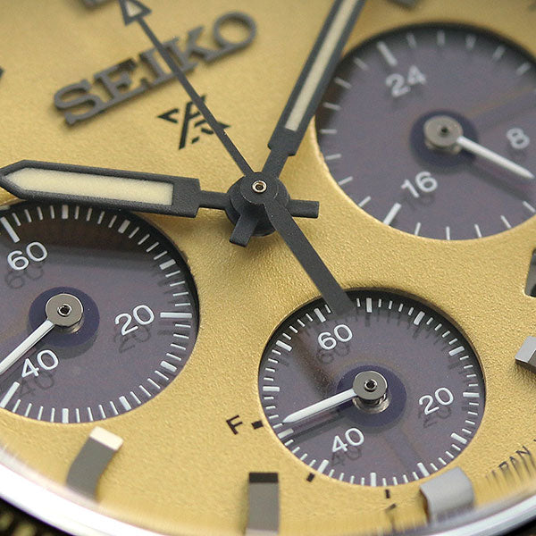 セイコー プロスペックス スピードタイマー ソーラー クロノグラフ 日本製 メンズ 腕時計 ブランド SBDL089 SEIKO ベージュ レッサーパンダ SBDL089