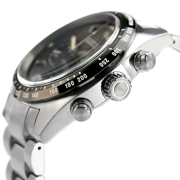 セイコー プロスペックス スピードタイマー ソーラー クロノグラフ 日本製 メンズ 腕時計 ブランド SBDL091 SEIKO ブラック SBDL091