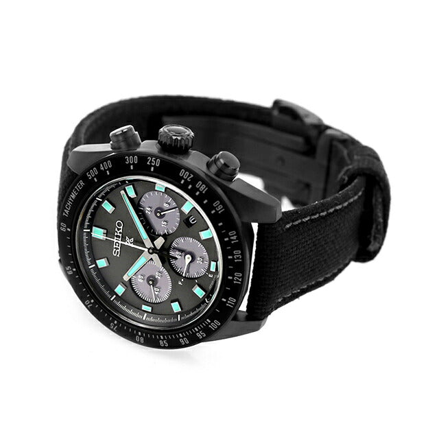 セイコー プロスペックス スピードタイマー ソーラー 腕時計 ブランド メンズ SEIKO PROSPEX SBDL105 アナログ オールブラック 黒 日本製 SBDL105