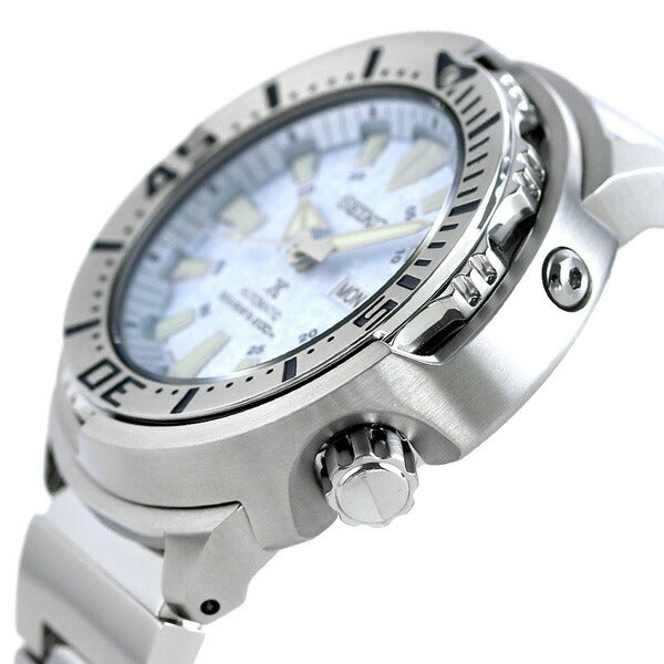 セイコー プロスペックス ネット限定モデル 自動巻き 機械式 メンズ 腕時計 ブランド SBDY053 SEIKO ベビーツナ ツナ缶 アイスブルー SBDY053