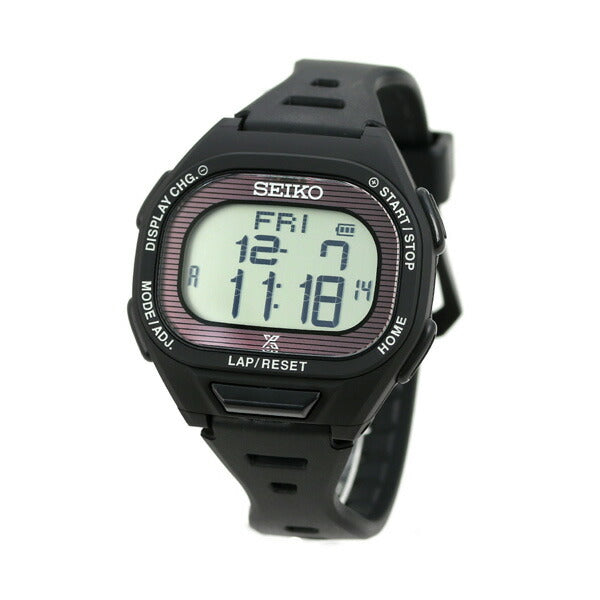 セイコー ランニングウォッチ メンズ 腕時計 ブランド ソーラー デジタル SBEF055 SEIKO プロスペックス パープル ブラック セイコー プロスペックス SBEF055
