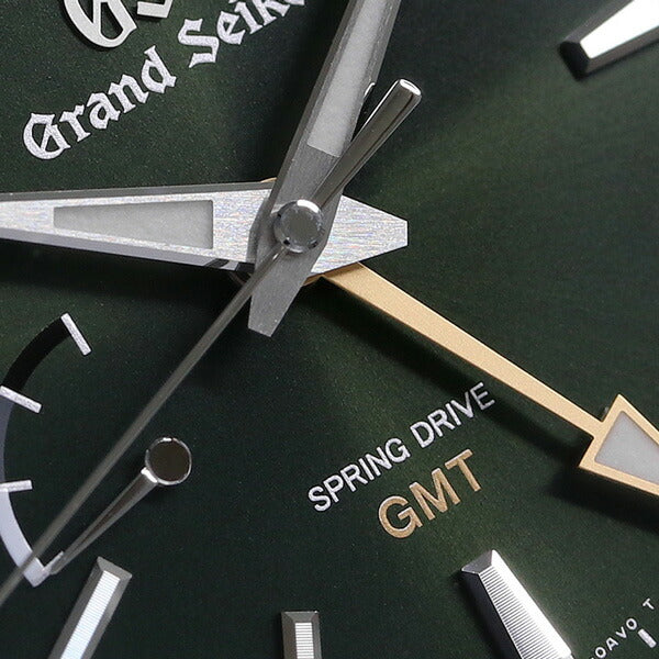 グランドセイコー スプリングドライブ GMT 自動巻き 機械式 メンズ スポーツ コレクション 腕時計 ブランド SBGE257 SEIKO スポーツ グリーン SBGE257