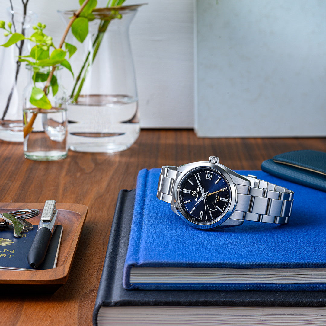 グランドセイコー スプリングドライブ スタンダードデザイン メンズ ヘリテージ コレクション 腕時計 ブランド SBGE281 SEIKO ミッドナイトブルー SBGE281