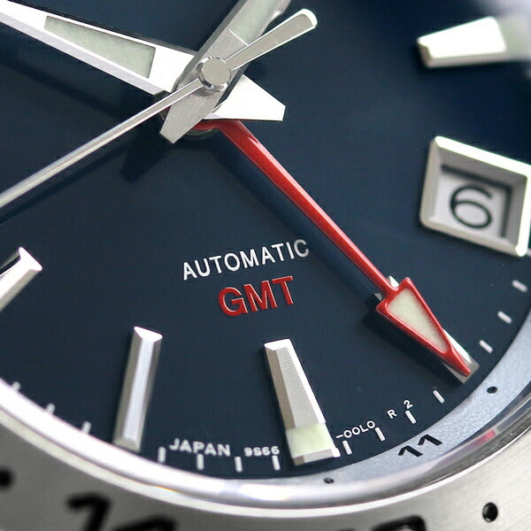 グランドセイコー 腕時計 ブランド スポーツ コレクション メカニカル GMT 自動巻き 機械式 メンズ SBGM245 SEIKO ミッドナイトブルー SBGM245