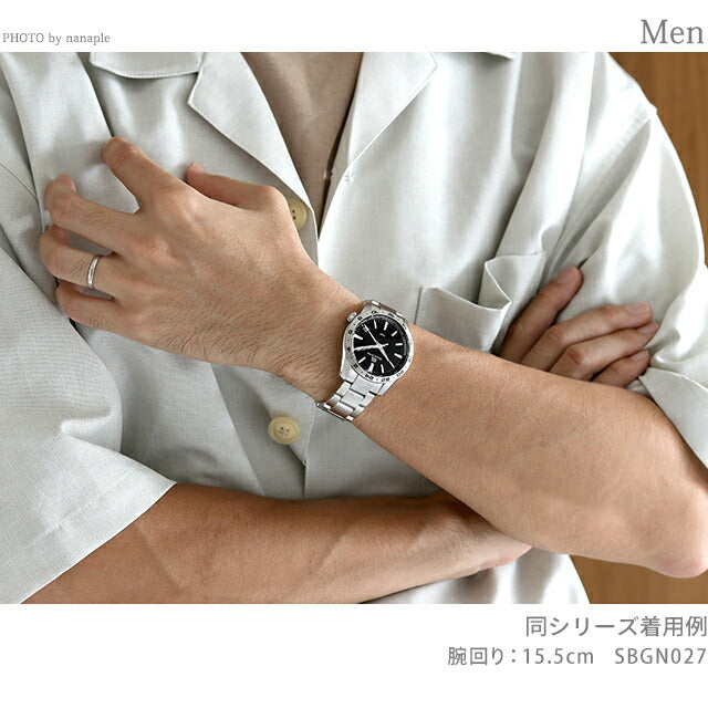 グランドセイコー スポーツコレクション アクティブ 腕時計 ブランド メンズ クオーツ GMT 9Fクオーツ SEIKO SBGN027 アナログ ブラック 黒 SBGN027