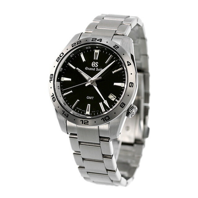 グランドセイコー スポーツコレクション アクティブ 腕時計 ブランド メンズ クオーツ GMT 9Fクオーツ SEIKO SBGN027 アナログ ブラック 黒 SBGN027
