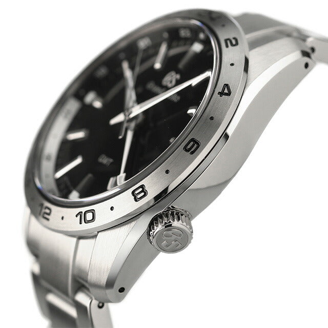 グランドセイコー スポーツコレクション アクティブ 腕時計 ブランド メンズ クオーツ GMT 9Fクオーツ SEIKO SBGN027 アナログ ブラック 黒 SBGN027