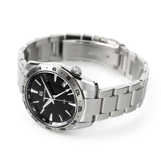 グランドセイコー スポーツコレクション アクティブ 腕時計 ブランド メンズ クオーツ GMT 9Fクオーツ SEIKO SBGN027 アナログ ブラック 黒 SBGN027