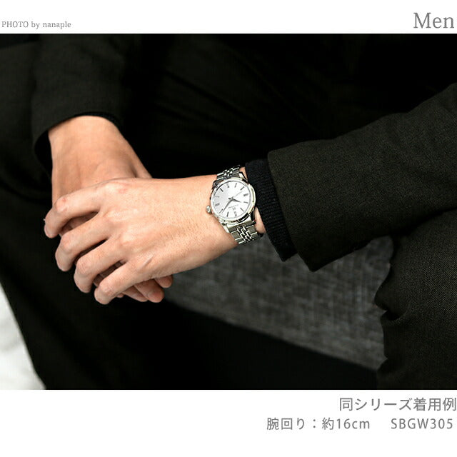グランドセイコー エレガンスコレクション クラシック 手巻き 腕時計 ブランド メンズ Grand Seiko SBGW305 アナログ シルバー 日本製 SBGW305