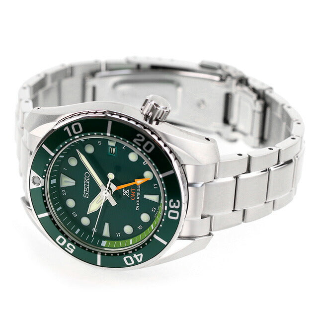 セイコー プロスペックス ダイバースキューバ ソーラー 腕時計 ブランド メンズ ダイバーズウォッチ SEIKO 海 SBPK001 アナログ グリーン SBPK001