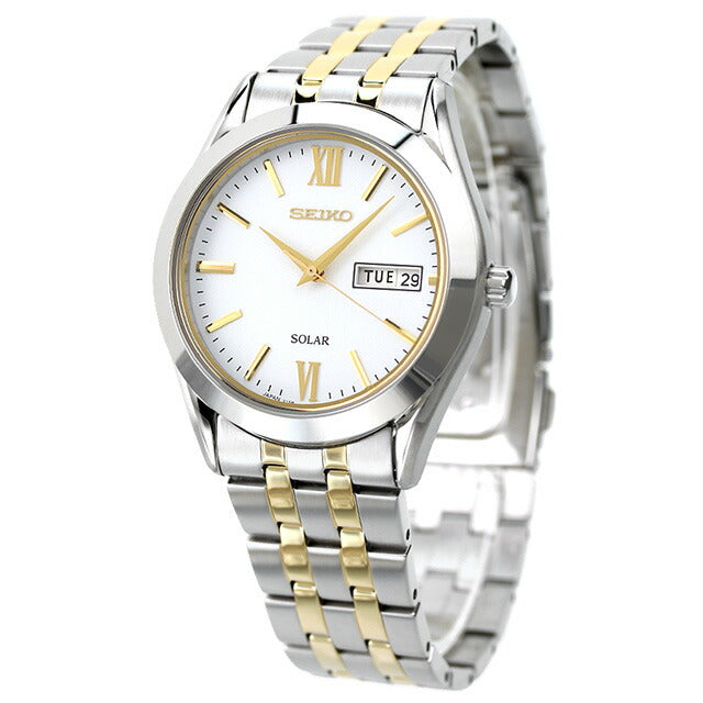 セイコー 腕時計 ブランド メンズ ソーラー SBPX085 SEIKO ホワイト SBPX085