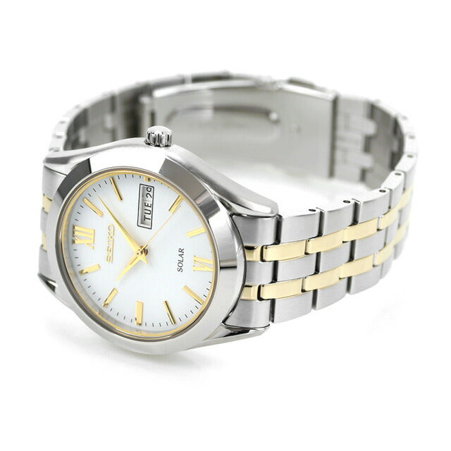 セイコー 腕時計 ブランド メンズ ソーラー SBPX085 SEIKO ホワイト SBPX085