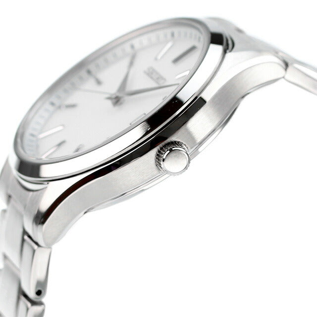 セイコーセレクション 腕時計 ブランド ソーラー メンズ SEIKO SBPX143 アナログ シルバー 日本製 SBPX143