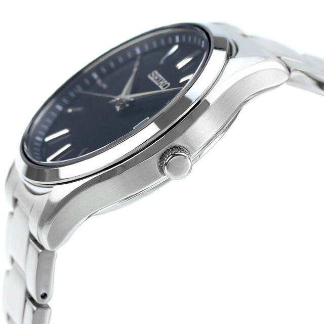 セイコーセレクション 腕時計 ブランド ソーラー メンズ SEIKO SBPX145 アナログ ネイビー 日本製 SBPX145