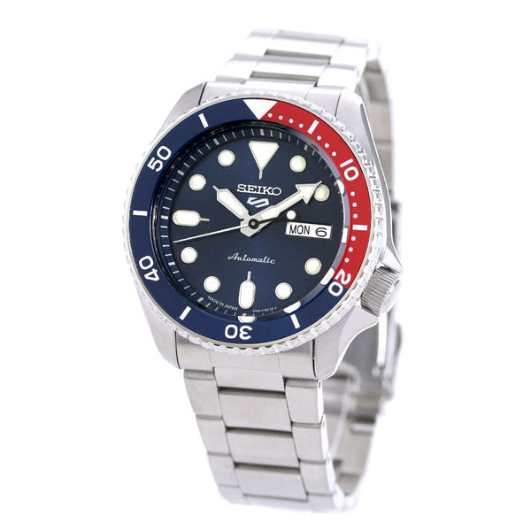 セイコー5 スポーツ 日本製 自動巻き 機械式 限定モデル メンズ 腕時計 ブランド SKX Series SBSA003 SKX SEIKO スポーツ ネイビー SBSA003