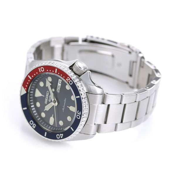 セイコー5 スポーツ 日本製 自動巻き 機械式 限定モデル メンズ 腕時計 ブランド SKX Series SBSA003 SKX SEIKO スポーツ ネイビー SBSA003