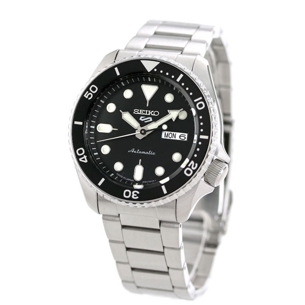 セイコー5 スポーツ 日本製 自動巻き 機械式 限定モデル メンズ 腕時計 ブランド SBSA005 SKX Series SEIKO スポーツ ブラック SBSA005