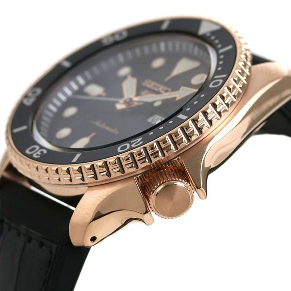 セイコー5 スポーツ 日本製 自動巻き 限定モデル メンズ 腕時計 ブランド SKX Series SBSA028 SEIKO スペシャリスト ブラック SBSA028