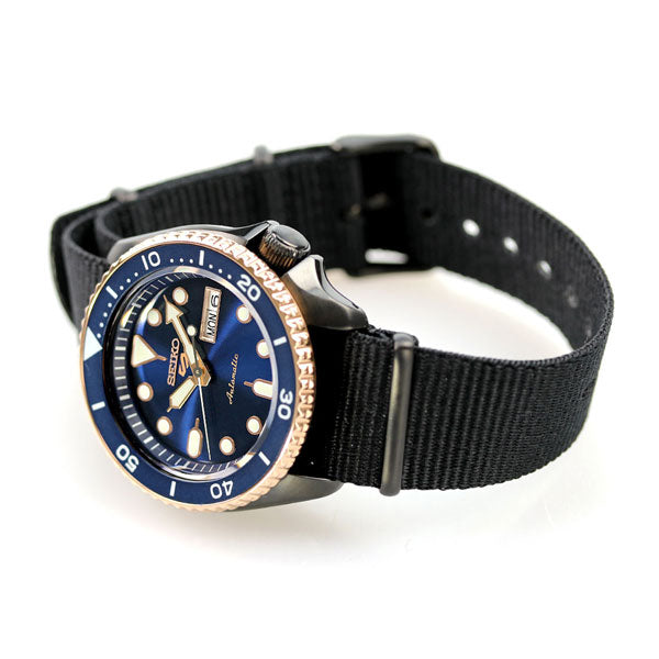 セイコー5 スポーツ ネット限定モデル メンズ 腕時計 ブランド SKX Series SBSA098 SEIKO スポーツスタイル ネイビー SBSA098
