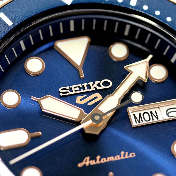 セイコー5 スポーツ ネット限定モデル メンズ 腕時計 ブランド SKX Series SBSA098 SEIKO スポーツスタイル ネイビー SBSA098