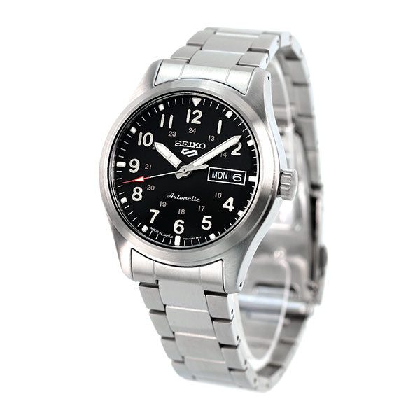 セイコー5 スポーツ 日本製 自動巻き 機械式 限定モデル Field Series SBSA111 SEIKO スポーツスタイル ブラック 腕時計 ブランド メンズ SBSA111