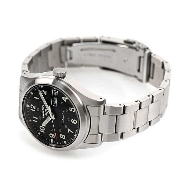 セイコー5 スポーツ 日本製 自動巻き 機械式 限定モデル Field Series SBSA111 SEIKO スポーツスタイル ブラック 腕時計 ブランド メンズ SBSA111