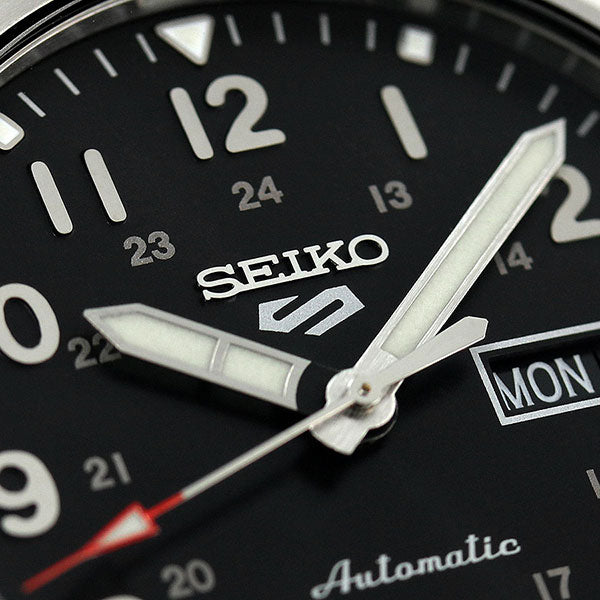 セイコー5 スポーツ 日本製 自動巻き 機械式 限定モデル Field Series SBSA111 SEIKO スポーツスタイル ブラック 腕時計 ブランド メンズ SBSA111