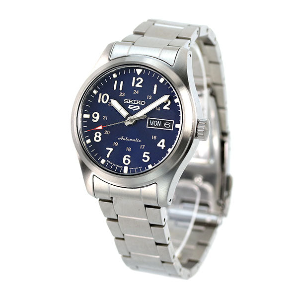 セイコー5 スポーツ 日本製 自動巻き 機械式 限定モデル Field Series SBSA113 SEIKO スポーツスタイル ネイビー 腕時計 ブランド メンズ SBSA113
