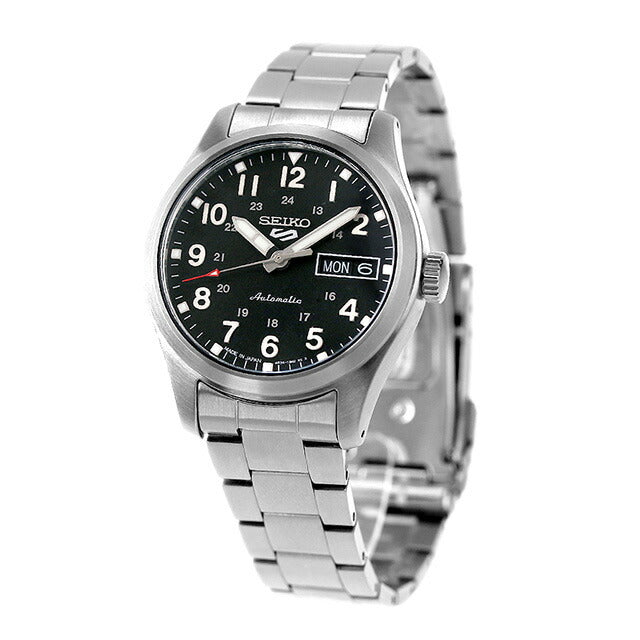 セイコー5 スポーツ スポーツ スタイル 自動巻き 機械式 腕時計 ブランド メンズ 限定モデル SEIKO Field Series SBSA197 ブラック 黒 SBSA197