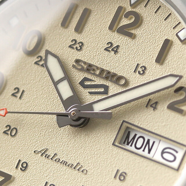 セイコー5 スポーツ スポーツ スタイル 自動巻き 機械式 腕時計 ブランド メンズ 限定モデル SEIKO Field Series SBSA199 ベージュ 日本製 SBSA199