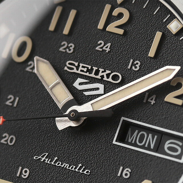 セイコー5 スポーツ スポーツ スタイル 自動巻き 機械式 腕時計 ブランド メンズ 限定モデル SEIKO Field Series SBSA201 ブラック カーキ SBSA201