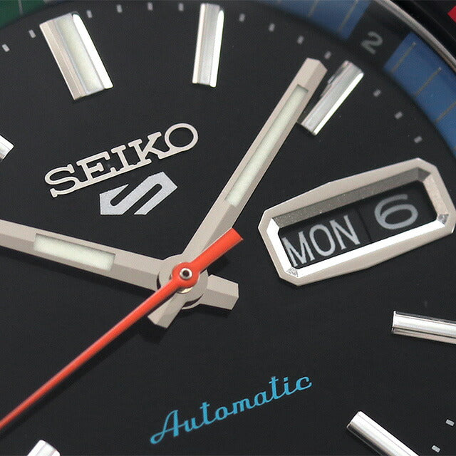セイコー5 スポーツ SKX Series 自動巻き 腕時計 ブランド メンズ SEIKO SBSA221 ブラック 黒 SBSA221
