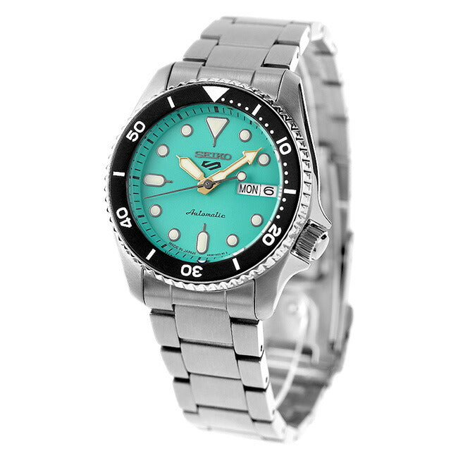 セイコー5 スポーツ SKX Series 自動巻き 機械式 腕時計 ブランド メンズ レディース SEIKO SBSA229 アナログ エメラルドグリーン 日本製 SBSA229
