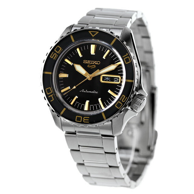 セイコー5 スポーツ スーツ スタイル 自動巻き 腕時計 ブランド メンズ Seiko 5 Sports SKX Series SBSA261 アナログ ブラック 黒 日本製 SBSA261