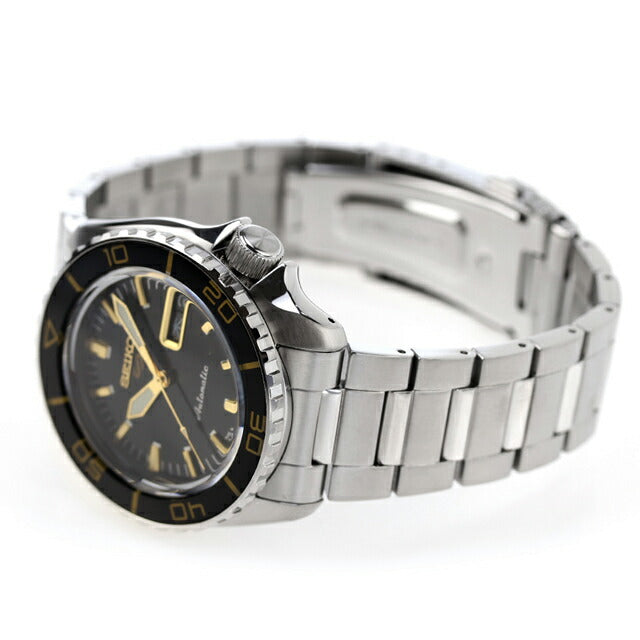 セイコー5 スポーツ スーツ スタイル 自動巻き 腕時計 ブランド メンズ Seiko 5 Sports SKX Series SBSA261 アナログ ブラック 黒 日本製 SBSA261