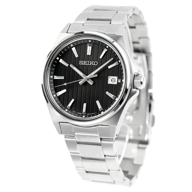 セイコーセレクション クオーツ 腕時計 ブランド メンズ 限定モデル SEIKO SBTH005 アナログ ブラック 黒 SBTH005