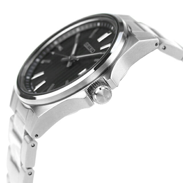 セイコーセレクション クオーツ 腕時計 ブランド メンズ 限定モデル SEIKO SBTH005 アナログ ブラック 黒 SBTH005