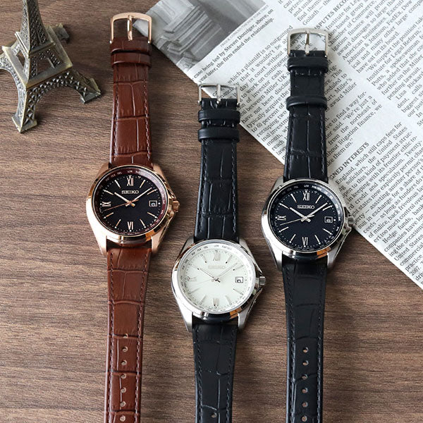 セイコー 時計 ソーラー電波 チタン ワールドタイム 腕時計 ブランド メンズ 日本製 SBTM297 SEIKO SBTM297